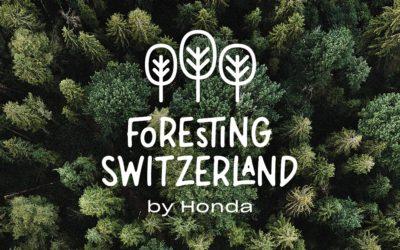 Un nuovo albero con il tuo nome in Svizzera grazie a Honda! Vieni al Porte Aperte Pemocar!