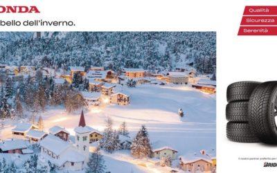 Inverno senza problemi con l’equipaggiamento Honda, guarda che qualità!