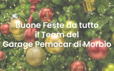Buone Feste di cuore dal team Pemocar Morbio, noi riapriamo il..