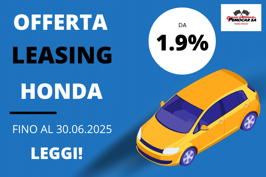 Offerta leasing honda
