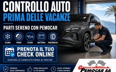 Controllo auto prima delle vacanze: parti sereno con Pemocar